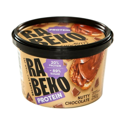 Rabeko Proteinpålegg Nutty Chocolate 250 g