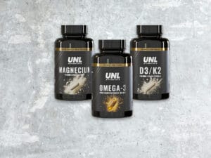 UNL Daglig Helsepakke – D3/K2, Omega-3 og Magnesium